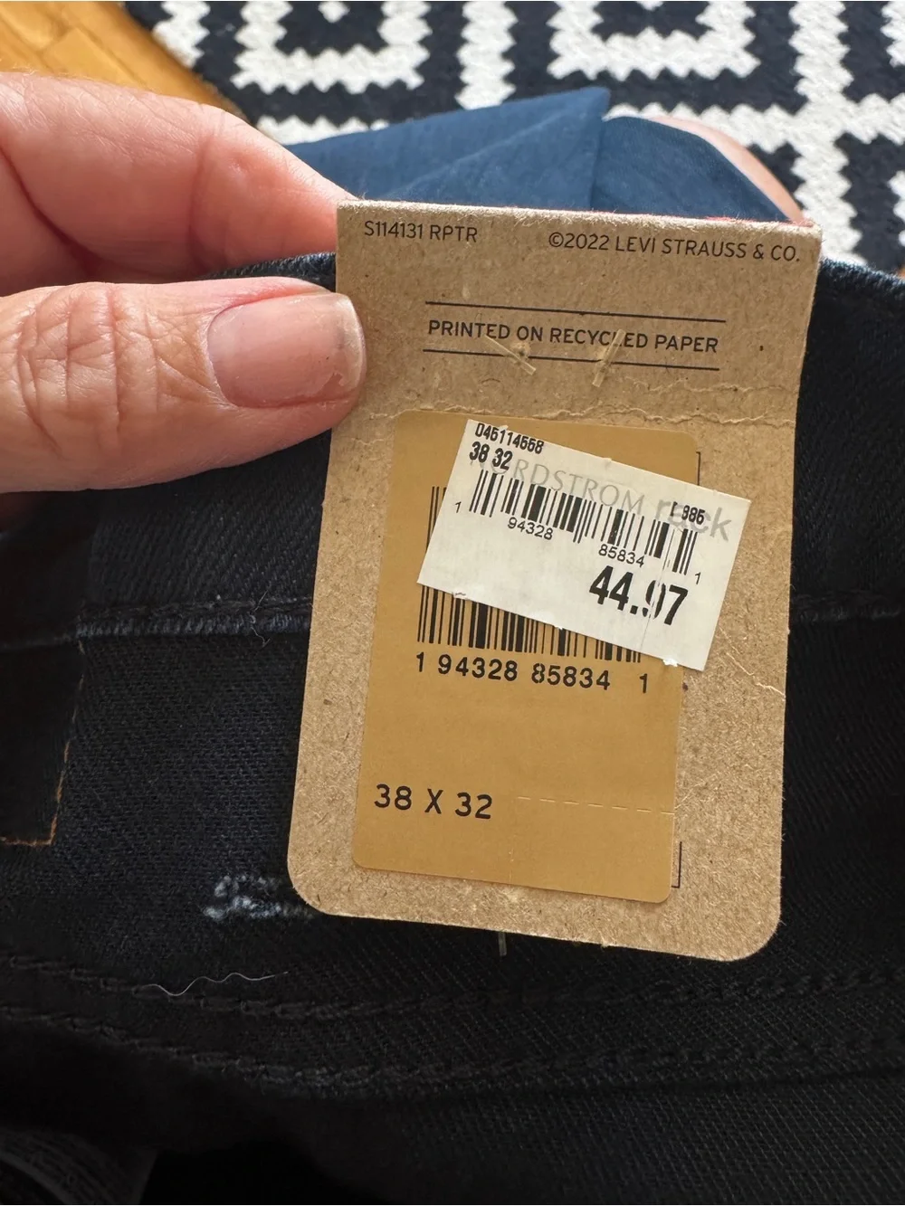 Levi's Men's Slim Jeans in Dark Indigo